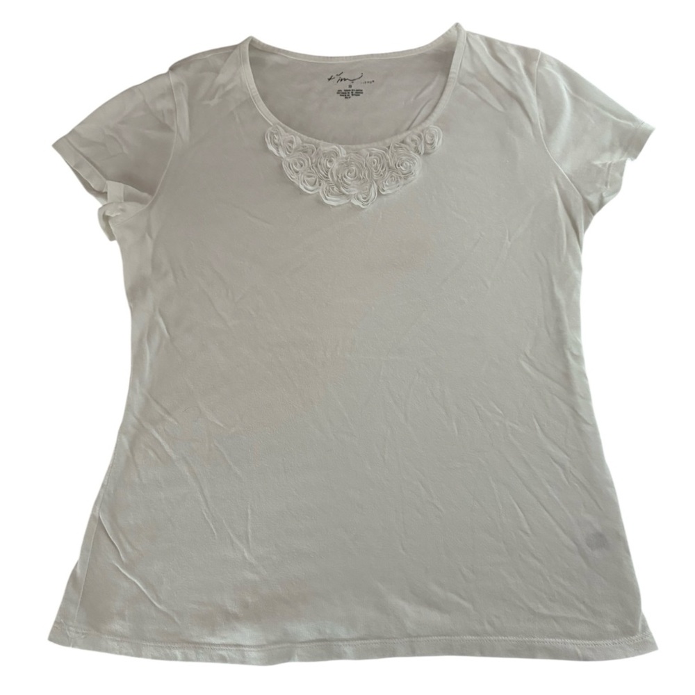 Kim Rogers white top